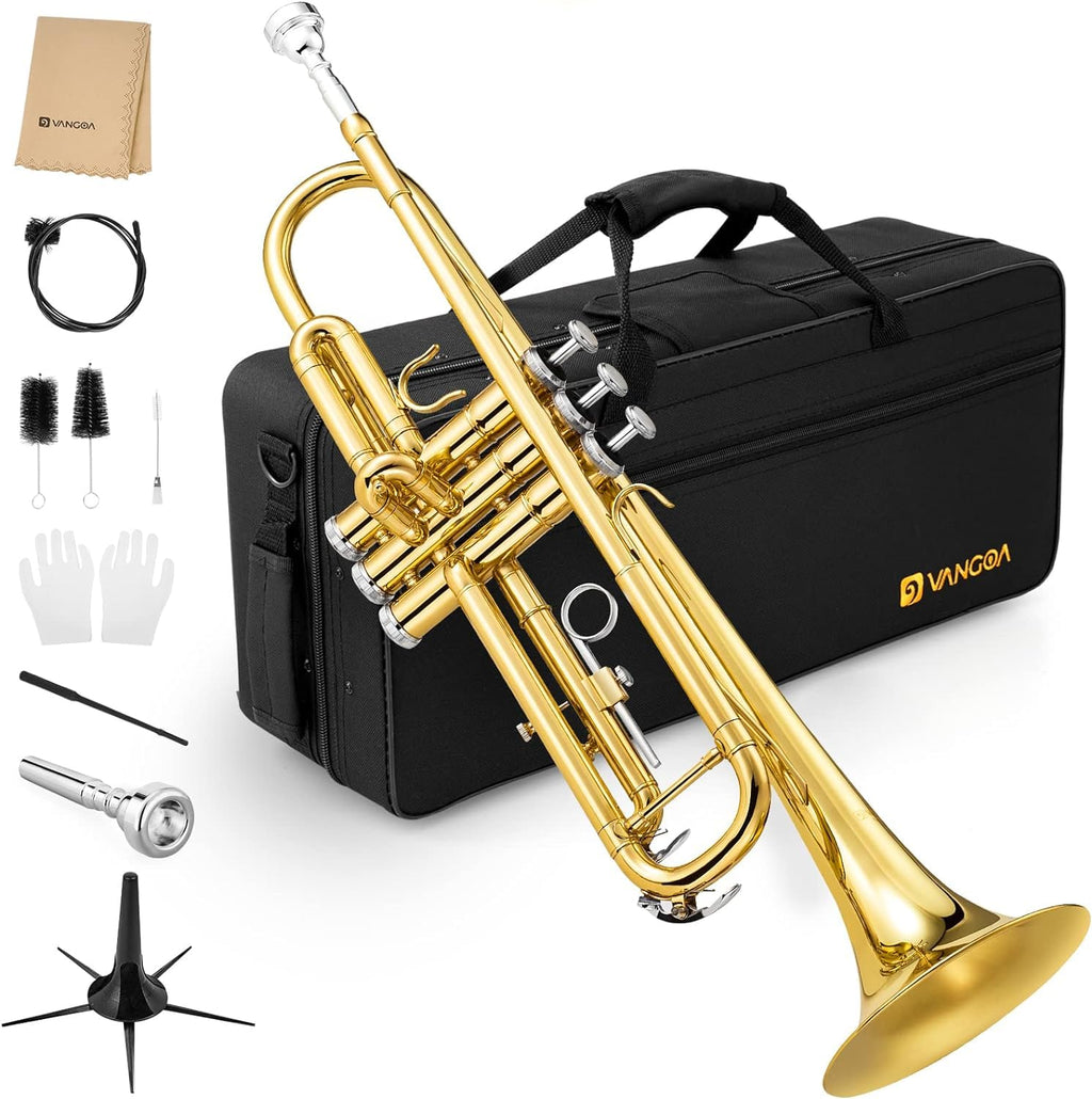 Bb Trumpet Gold Finish Brass L10364