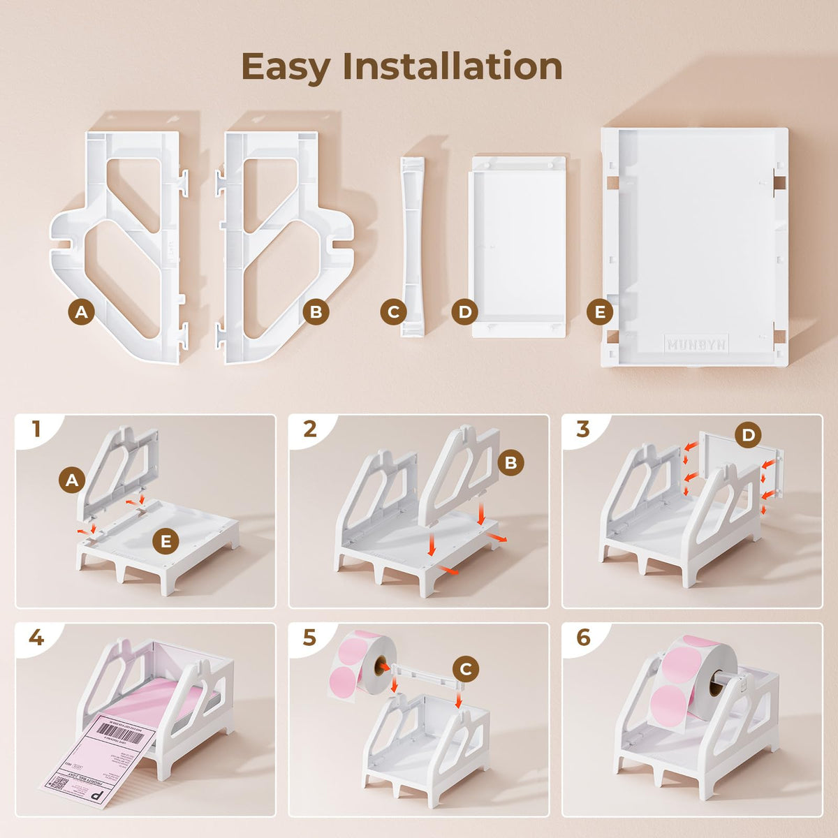 White Label Holder R8038
