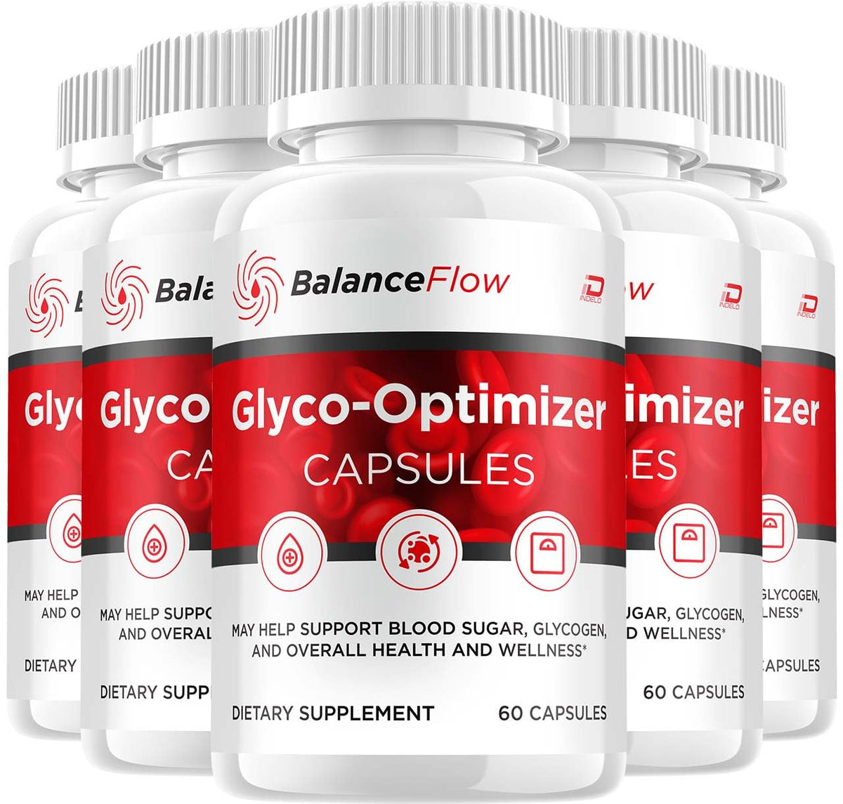 All Natural Capsules 5 Pack - 300 Capsules L2066