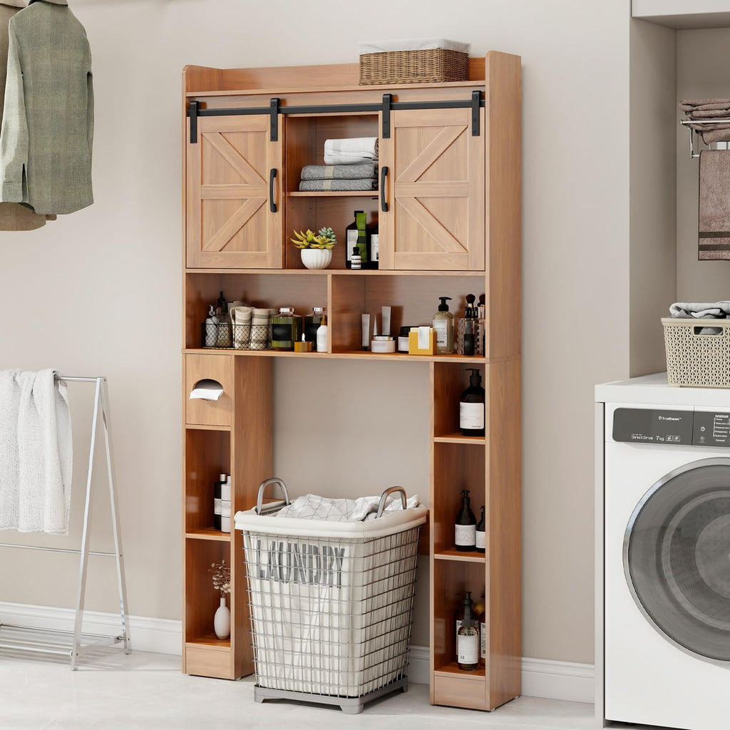 Over The Toilet Cabinet with Sliding Doors M23983