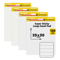 White Self Stick Flip Chart Paper Z290