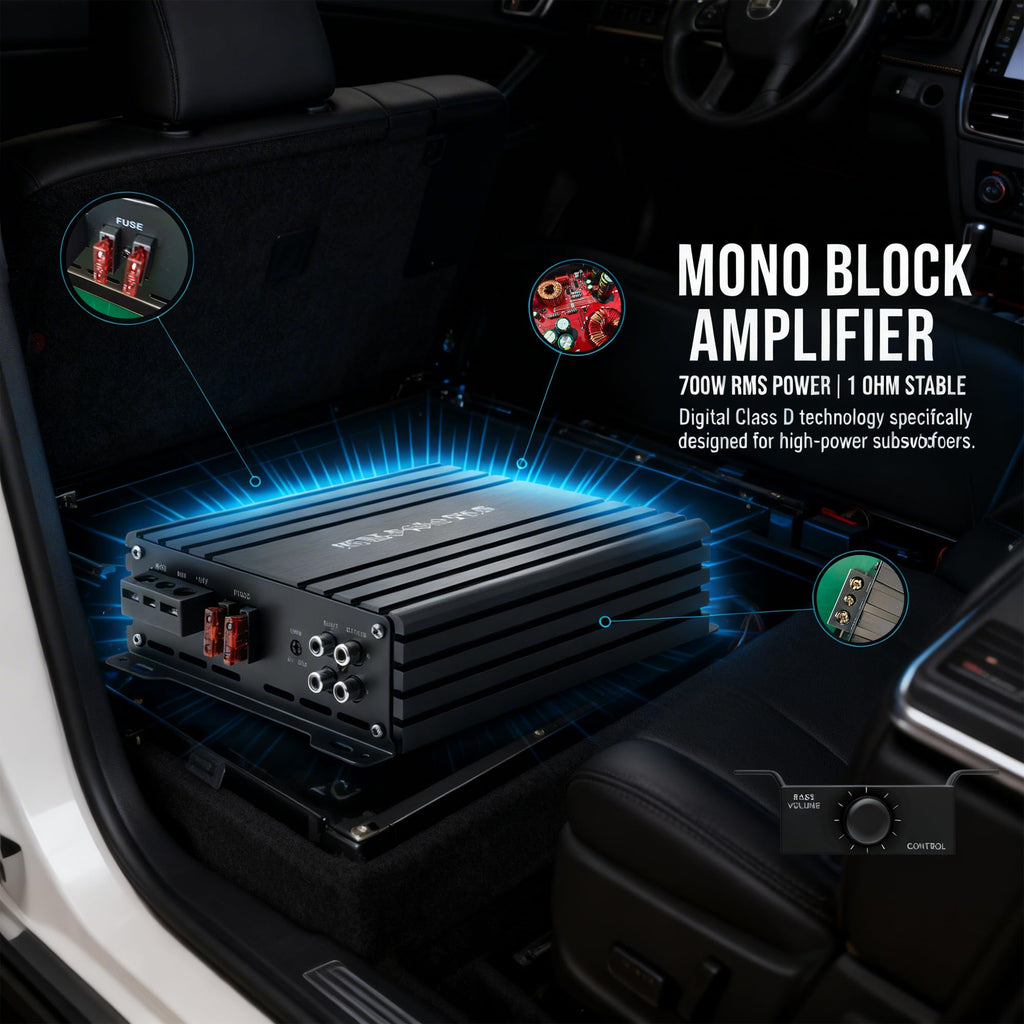 700W RMS Class D Mono Amplifier X2697