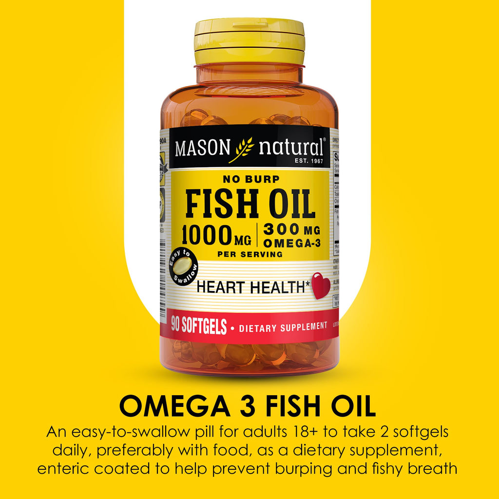 Omega 3 Fish Oil 1000mg 90 Softgels F928166