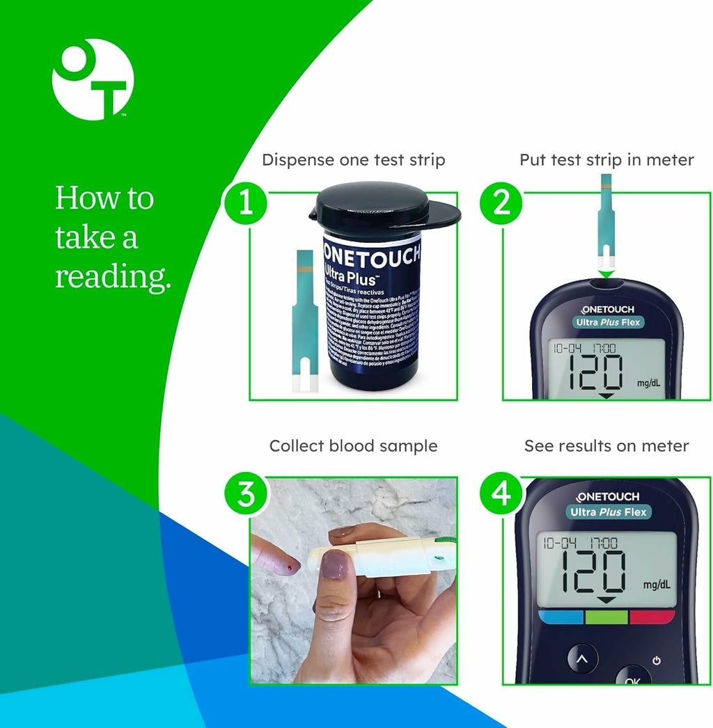 Blood Glucose Test Strips 30 Count 4 Pack G260