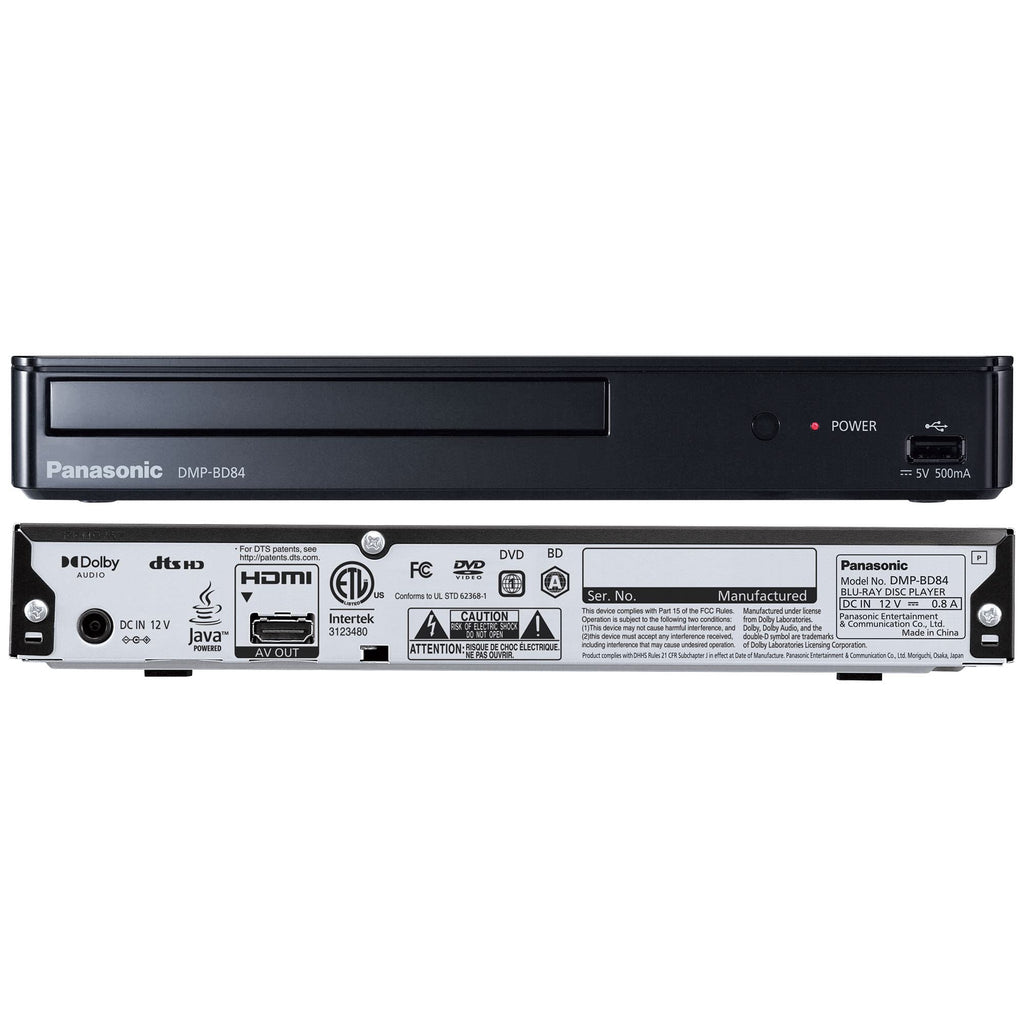 Black Blu-Ray DVD Player Z340865