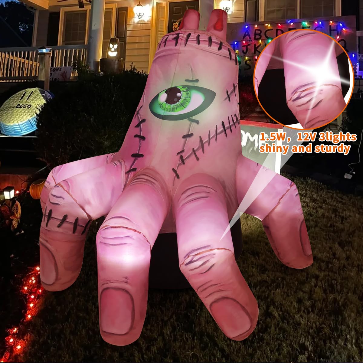 6 FT Halloween Inflatables with Built-in LEDs L271
