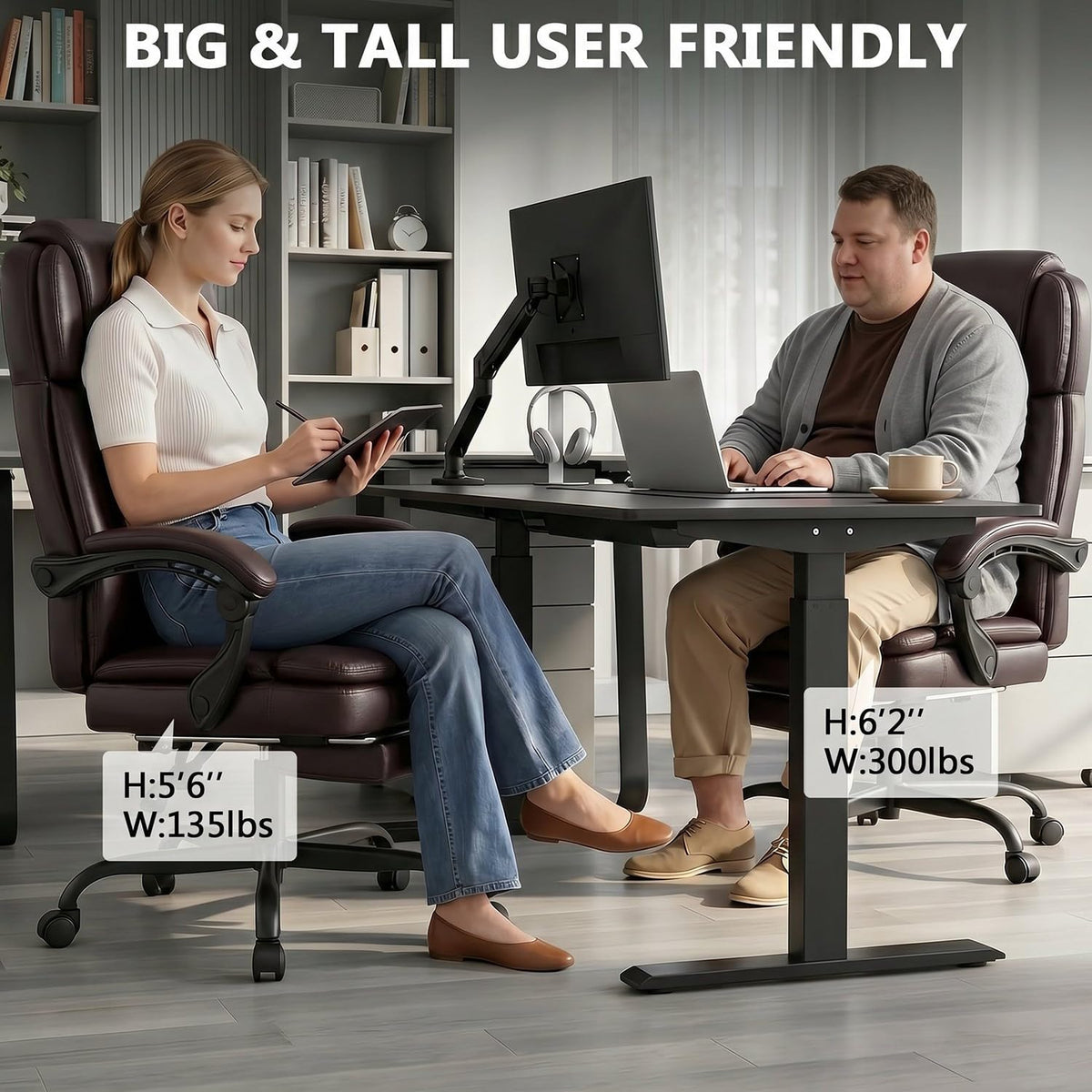 Big and Tall Office Chair K99600