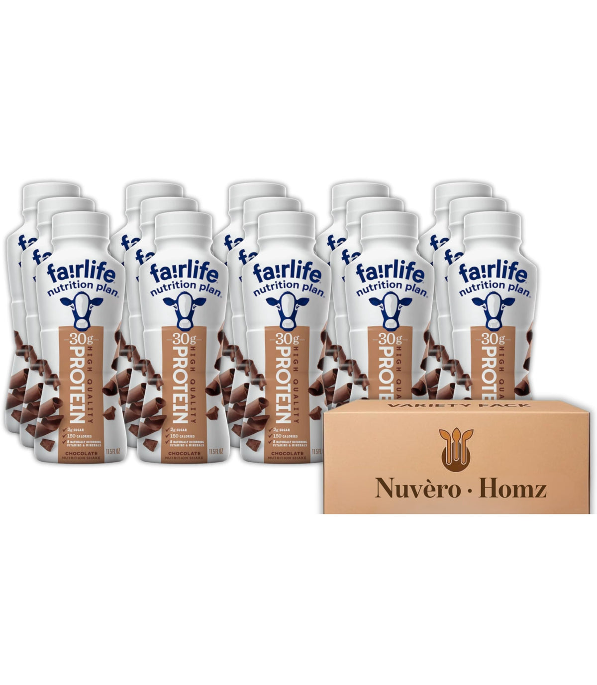 Chocolate Protein Shakes 15 Pack 11.5 fl oz M950096