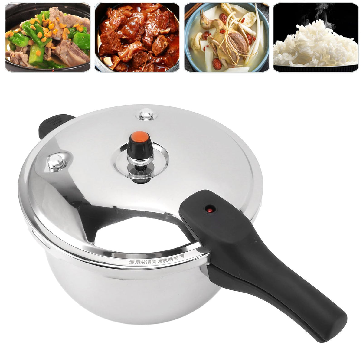Stainless Steel Induction Pressure Canner 3L G68280