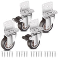 2 Inch L-Shaped Rubber Caster Set of 4 Y145