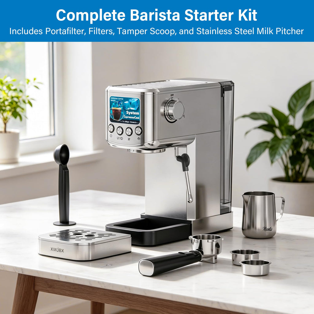 Cold Brew Espresso Machine with Milk Frother Z407