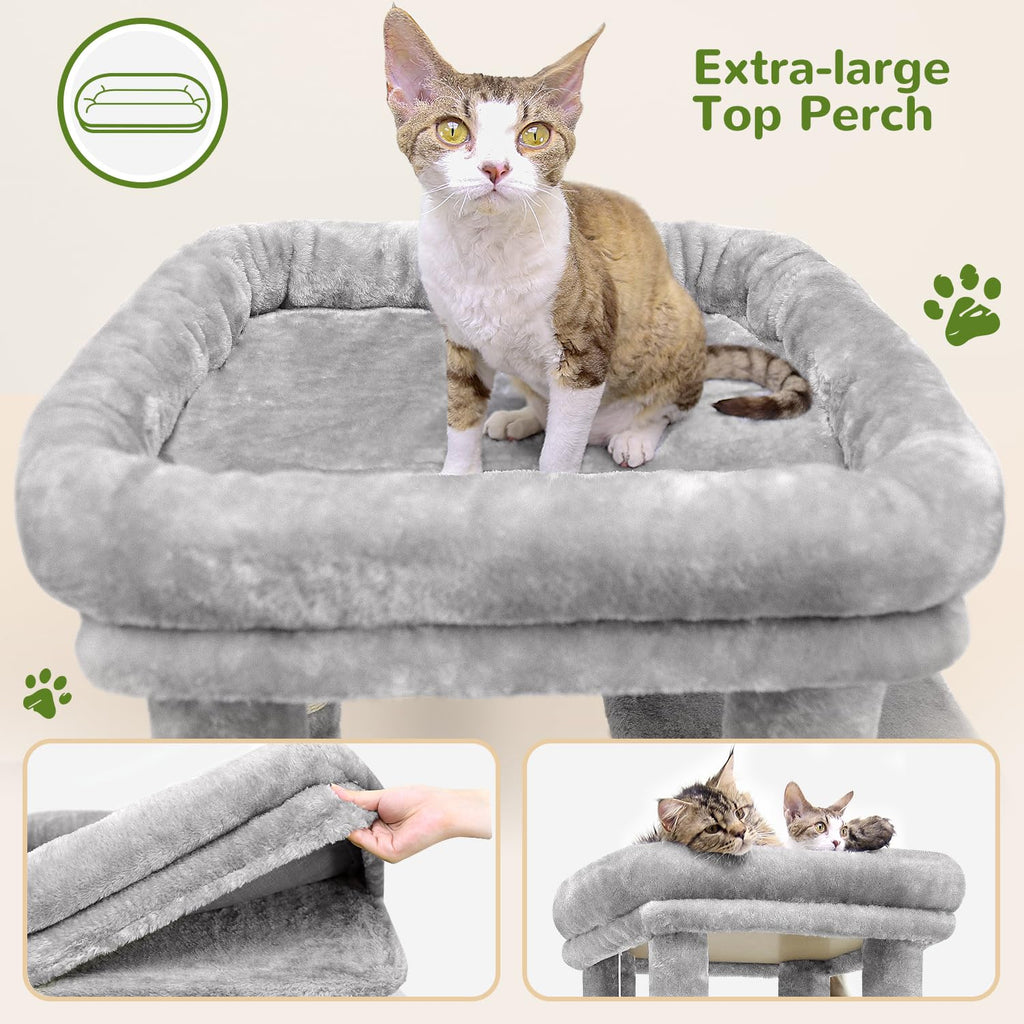 Light Grey Cat Tree M701