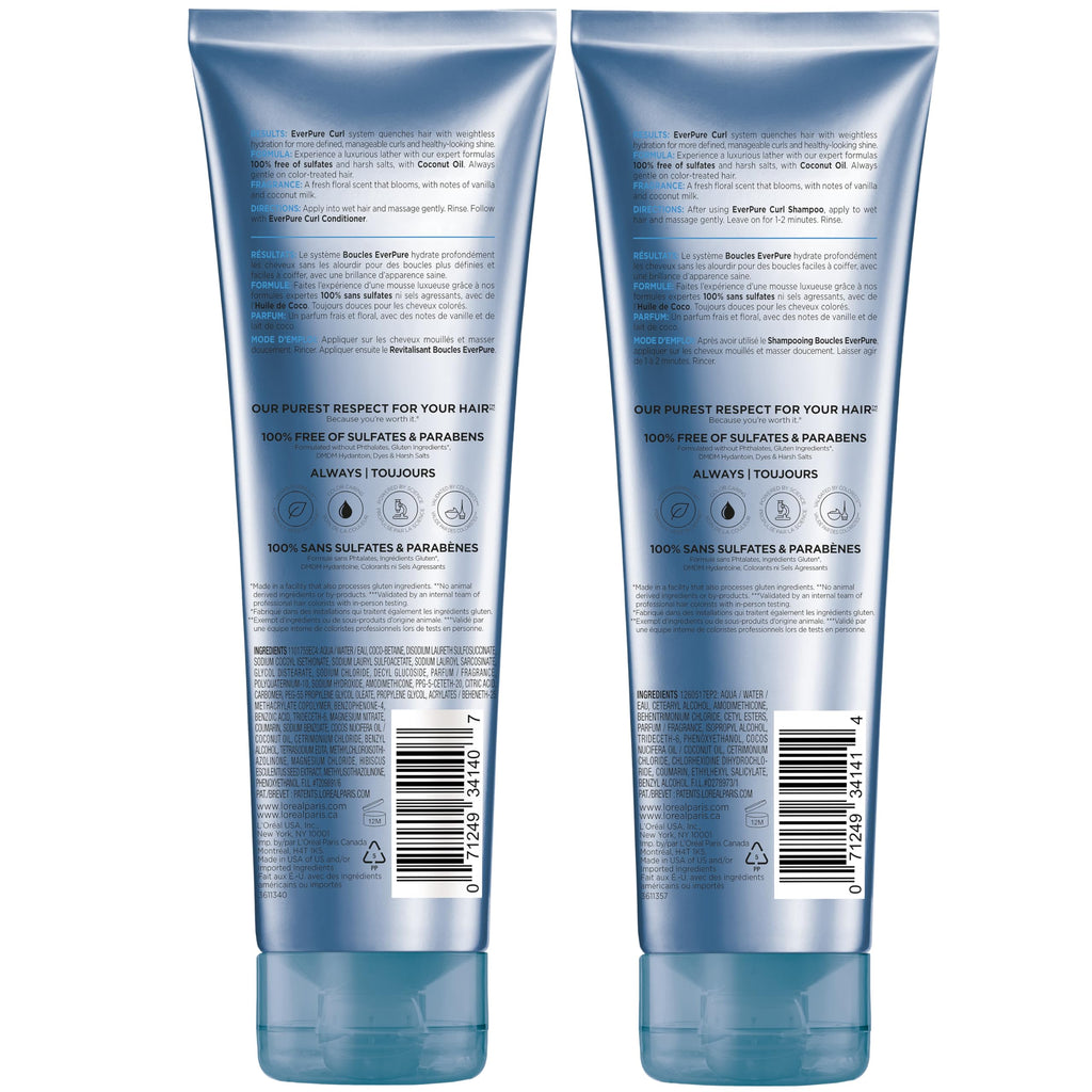 Sulfate Free Shampoo and Conditioner Set of 2 U836