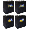 6V 370Ah Deep Cycle Flooded Lead Acid Battery Pack of 4 S8367
