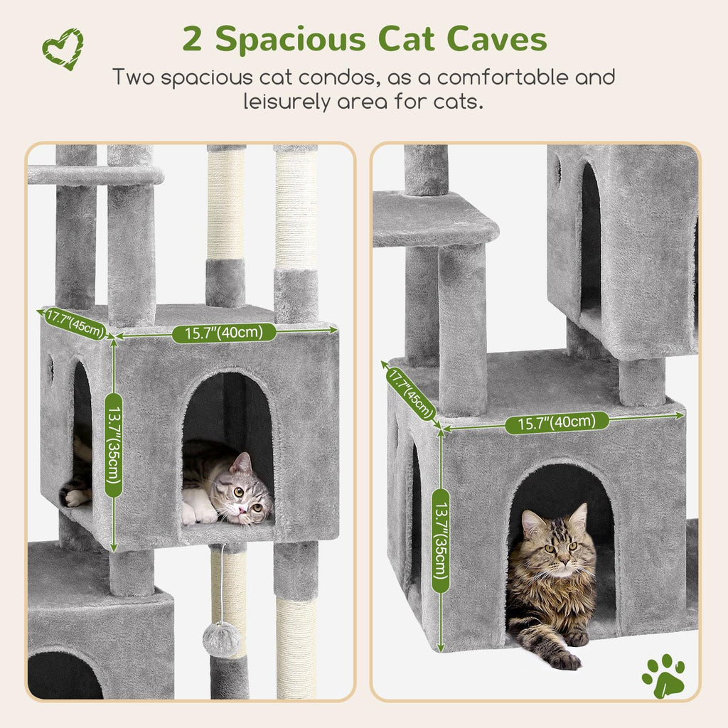 Light Grey Cat Tree M701