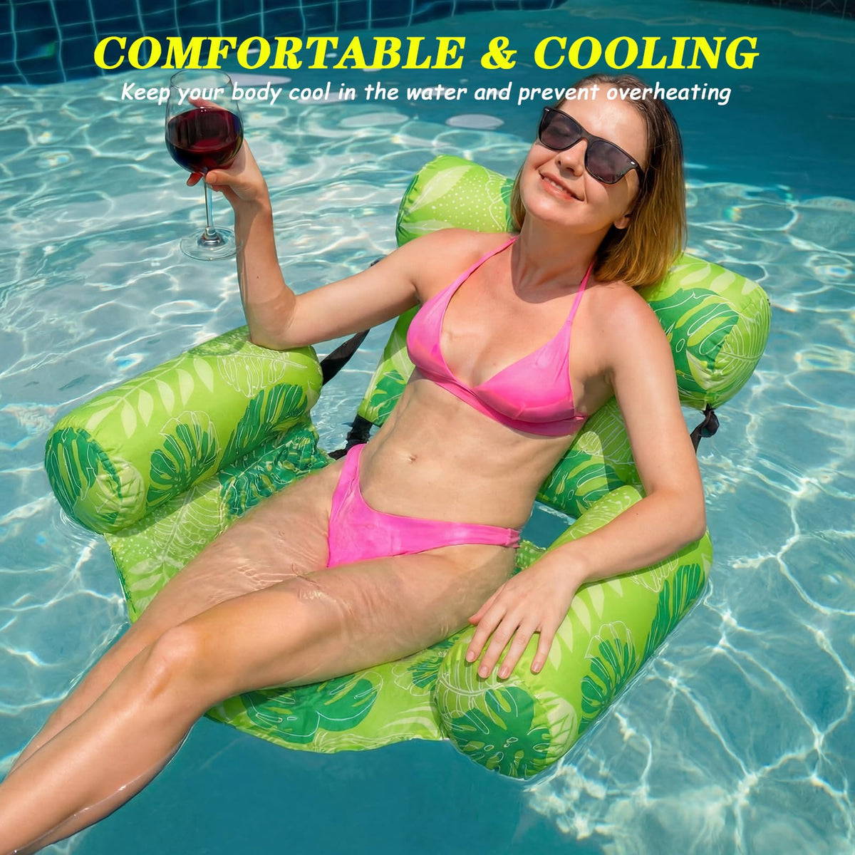 4 Pack Pool Floats Chairs T8801