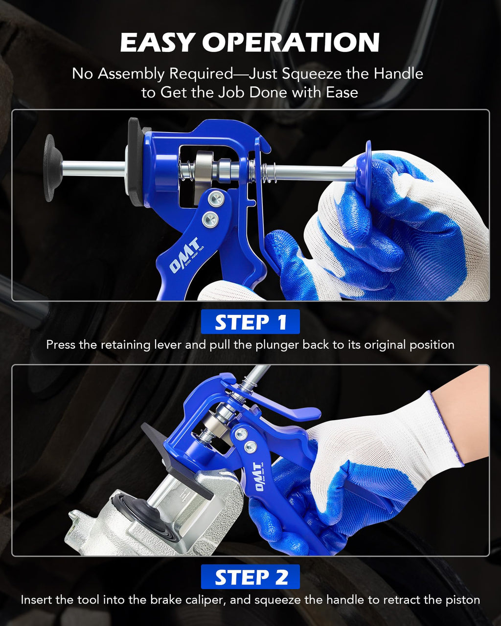 Blue Brake Caliper Compression Tool N716