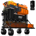 Foldable Double Decker Wagon, 560lbs, Black K56033