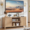 55" Natural Oak Tv Stand T61373