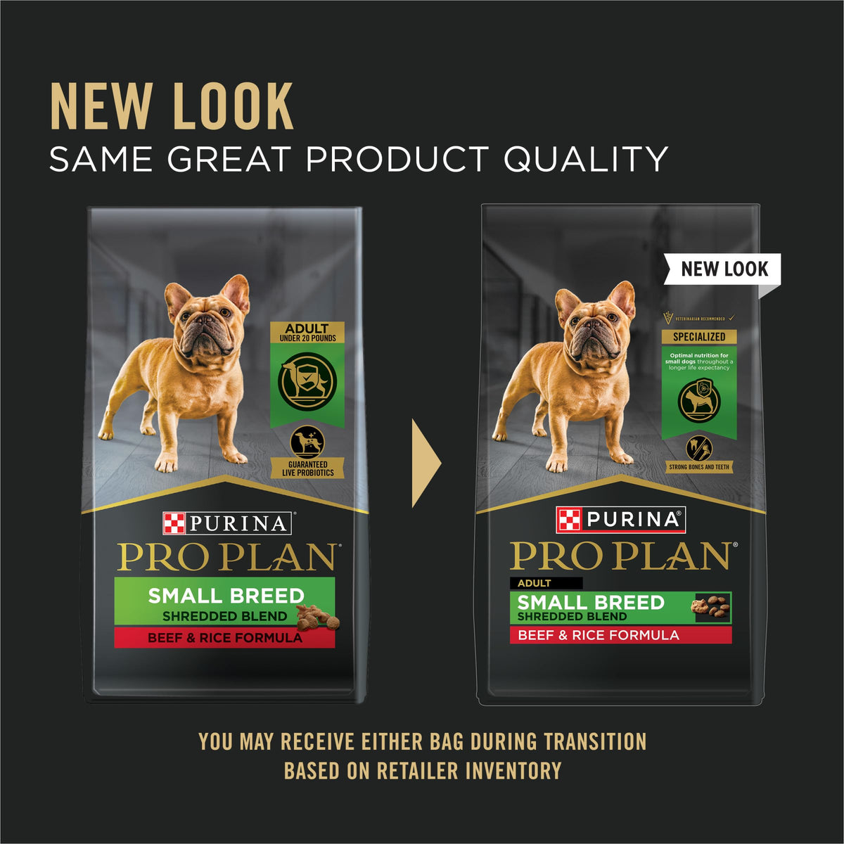 Small Breed Dry Dog Food Shredded Blend Beef 6 lb Bag J950450