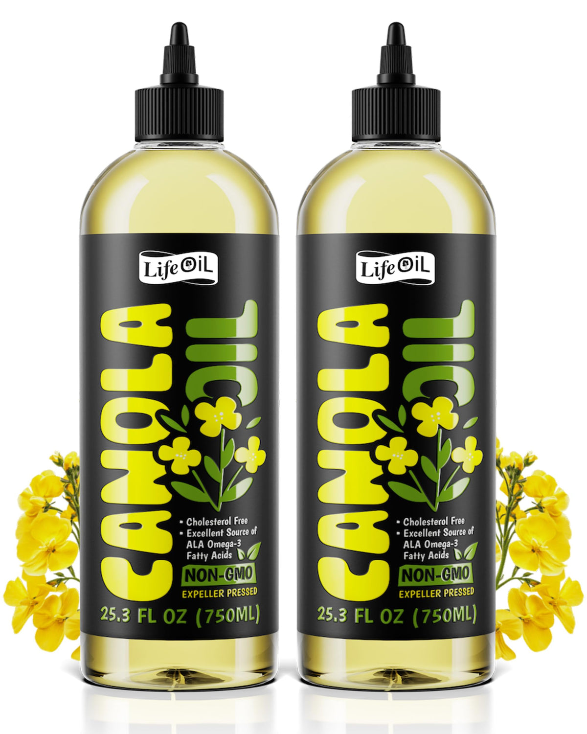 Canola Cooking Oil 25.3 fl oz 2 Pack D865486