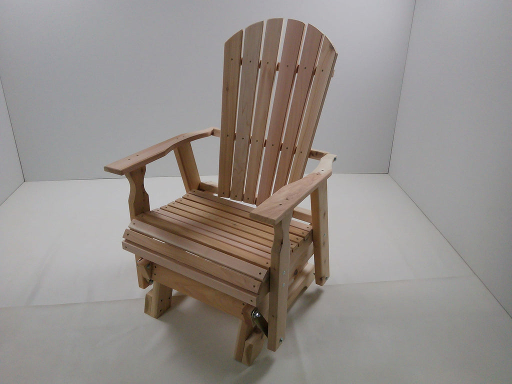 2 Foot Natural Cedar Adirondack-Style Glider U492