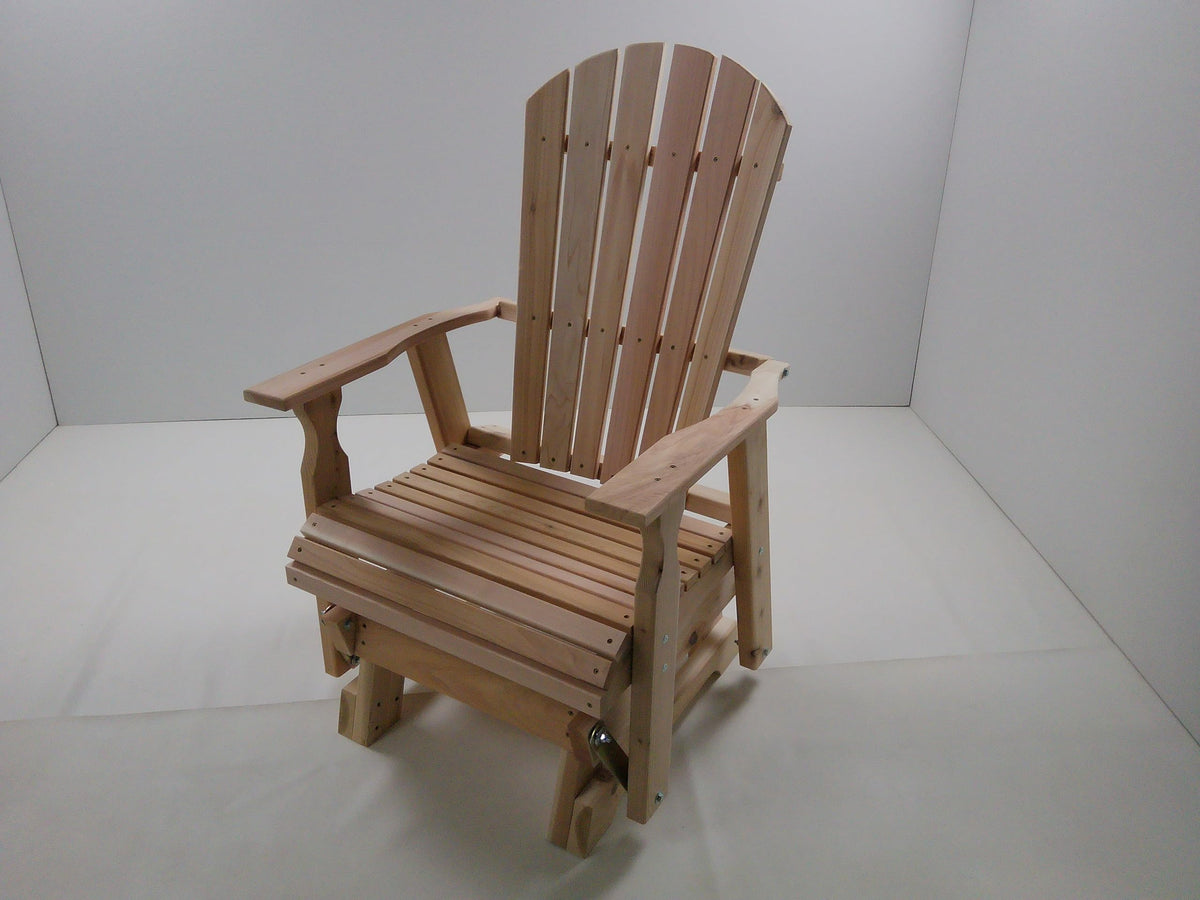 2 Foot Natural Cedar Adirondack-Style Glider U492