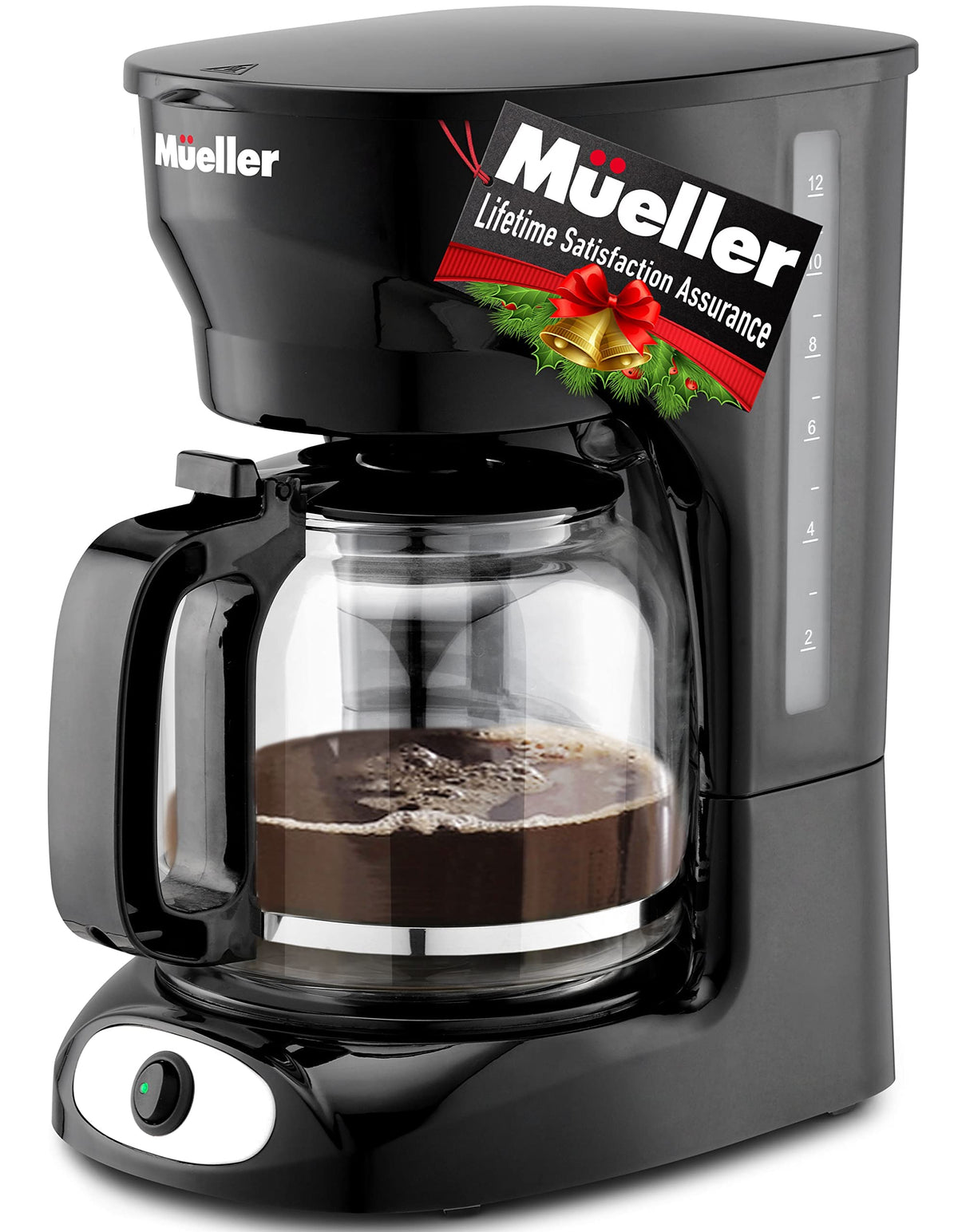 12-Cup Drip Coffee Maker with Glass Carafe R37339
