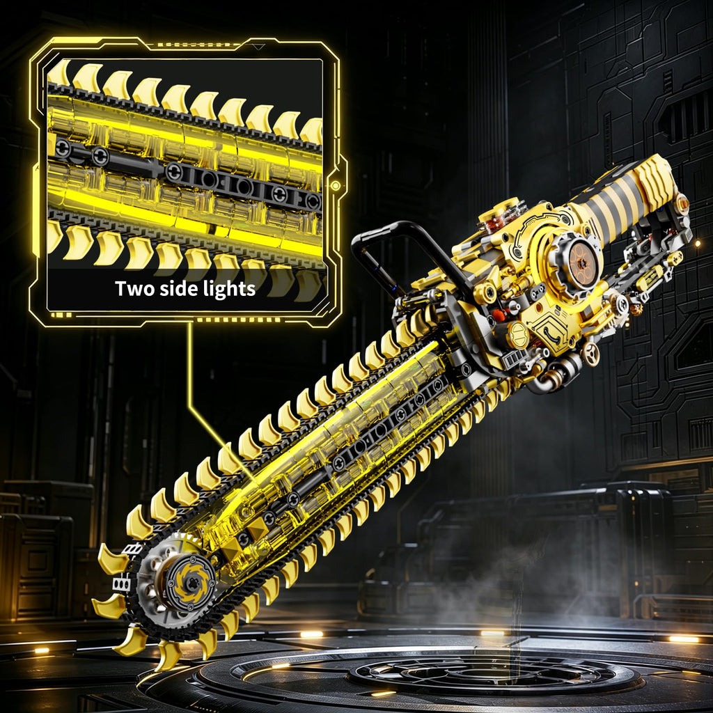 Mechanical Chainsaw Building Set N865