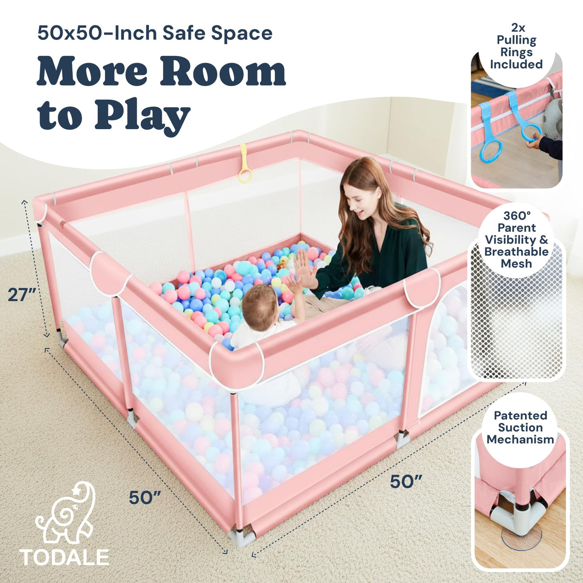 Foldable Play Pen B850