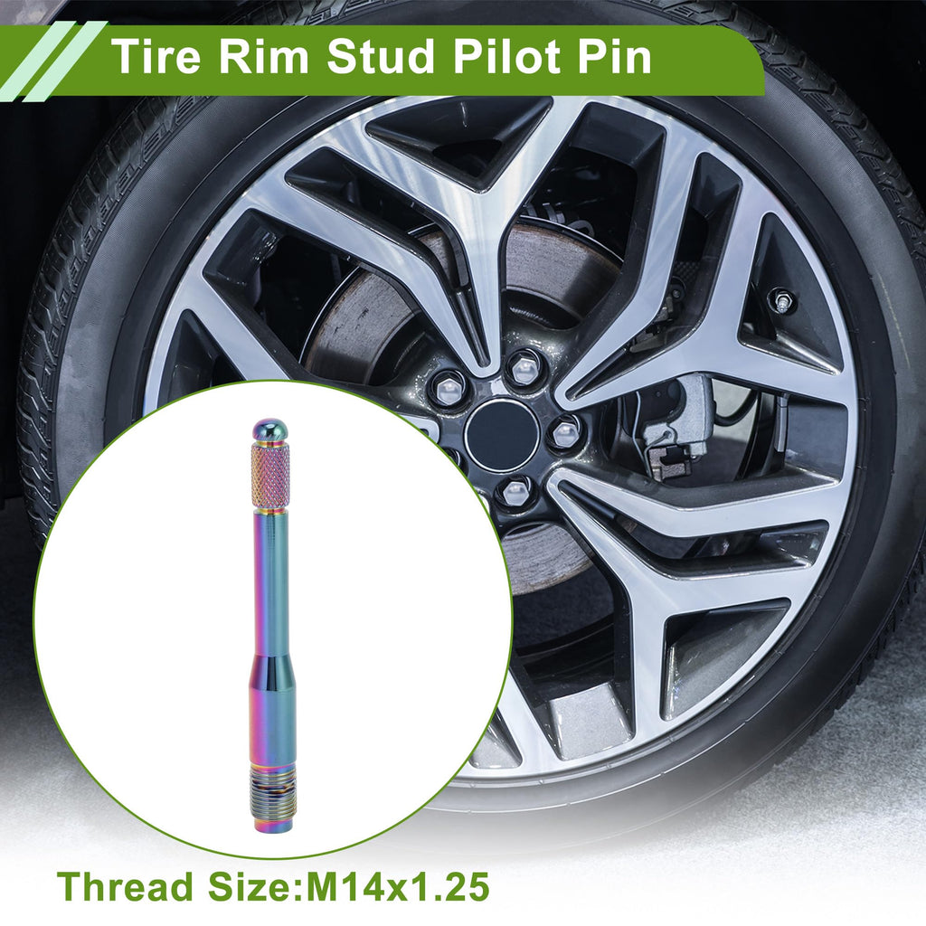 M14x1.25 120mm Wheel Alignment Pin Stainless Steel M8054
