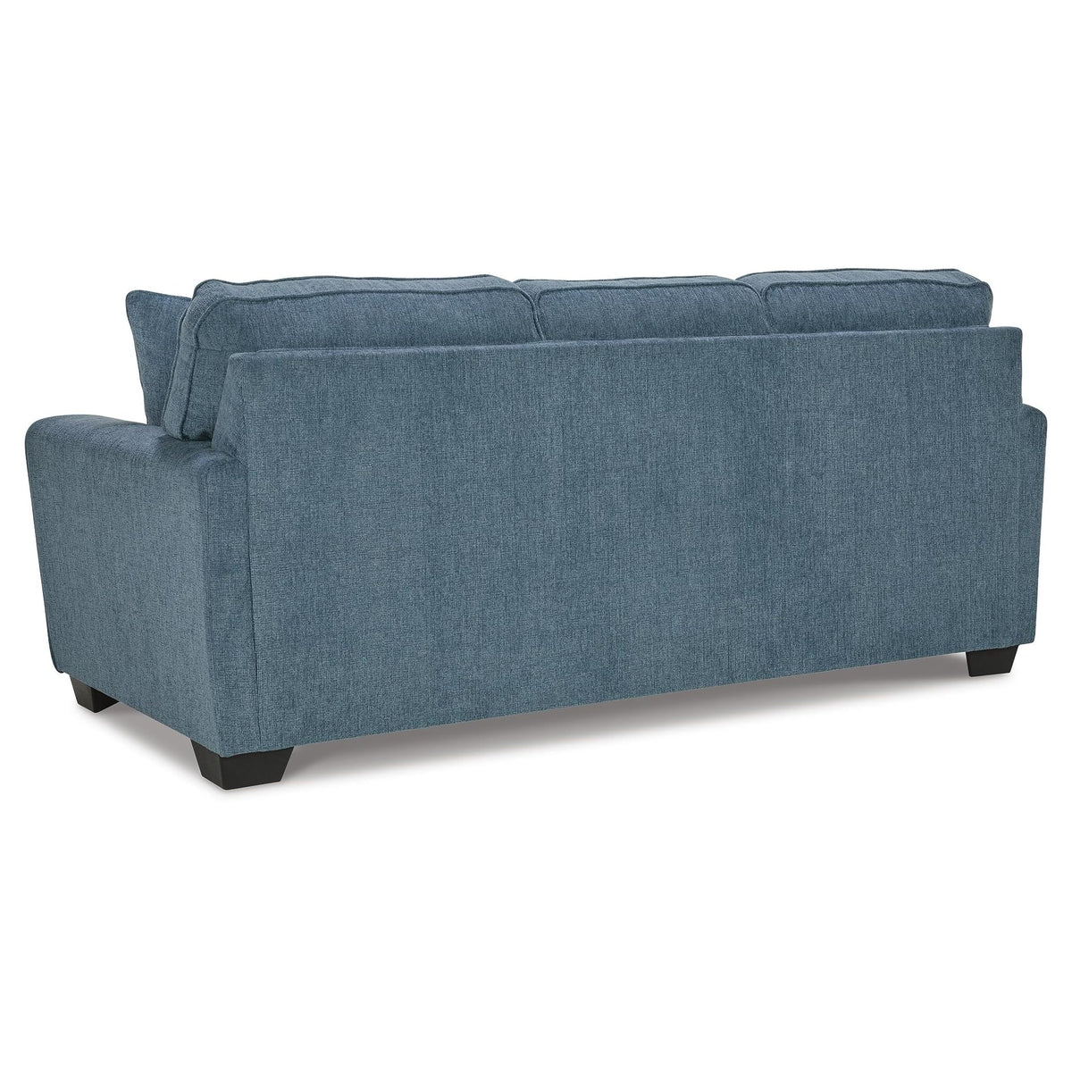 Blue Chenille 3 Seater Couch L92196