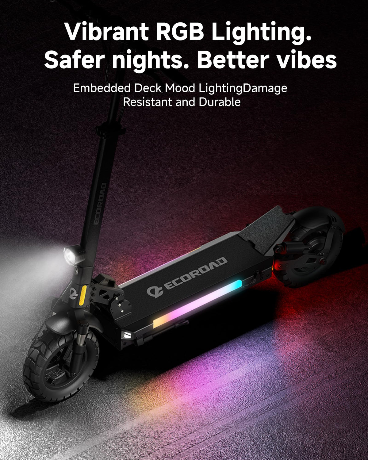 Electric Scooter Adults 1000W Peak Motor Up to 31 MPH J378086