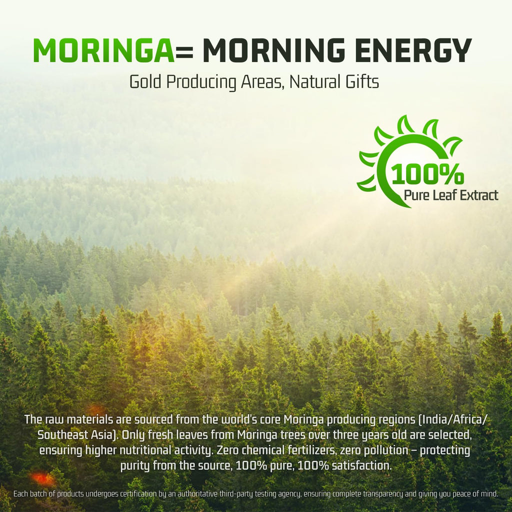 Moringa Capsules 1000mg 60 Count D1206