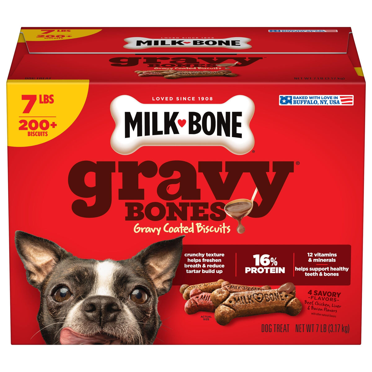Gravy Coated Small Dog Biscuits B6005