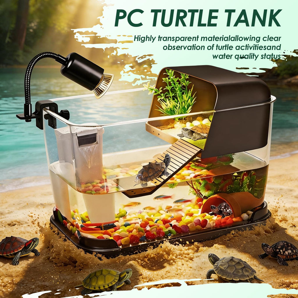 All-in-One Aquatic Turtle Aquarium Habitat U452270