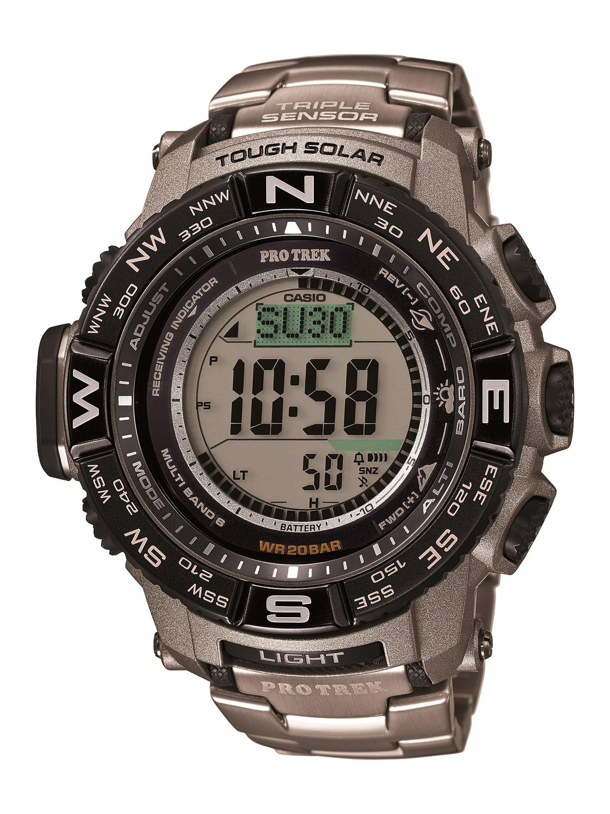 Tough Solar Atomic Timekeeping Watch Y496