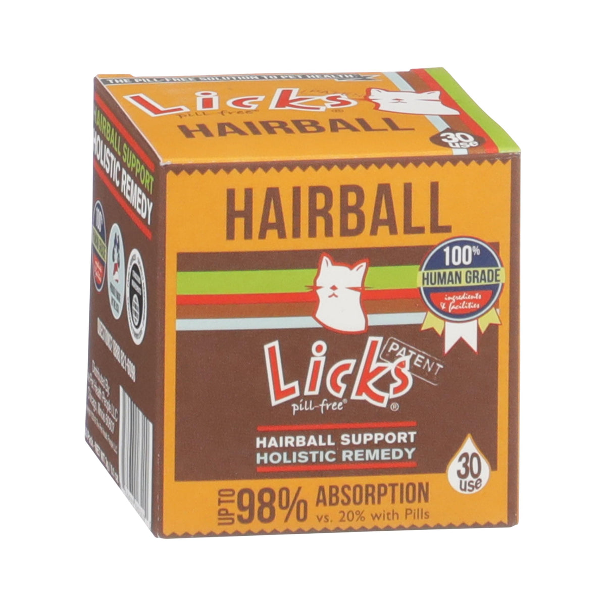 Cat Hairball Support Cod Liver Oil for Cats 30 Packets U3499