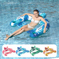 4 Pack Inflatable Pool Floats with Cupholders Y27972