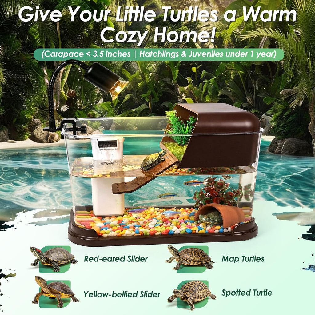 All-in-One Aquatic Turtle Aquarium Habitat U452270