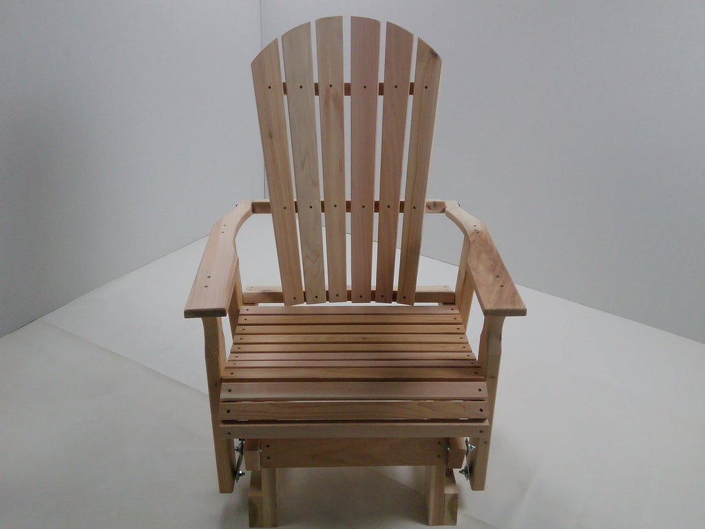2 Foot Natural Cedar Adirondack-Style Glider U492