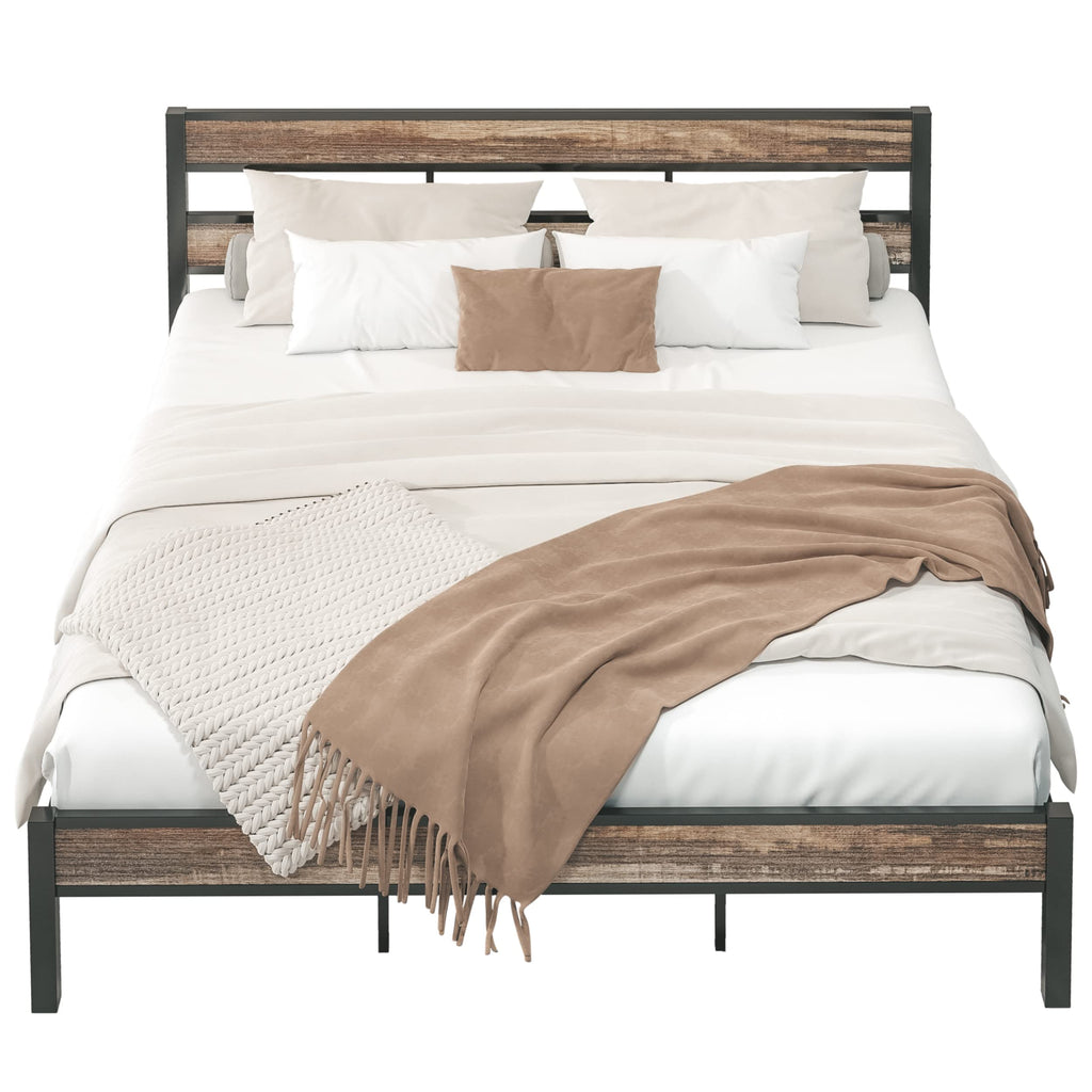 California King Bed Frame with Headboard Y914956
