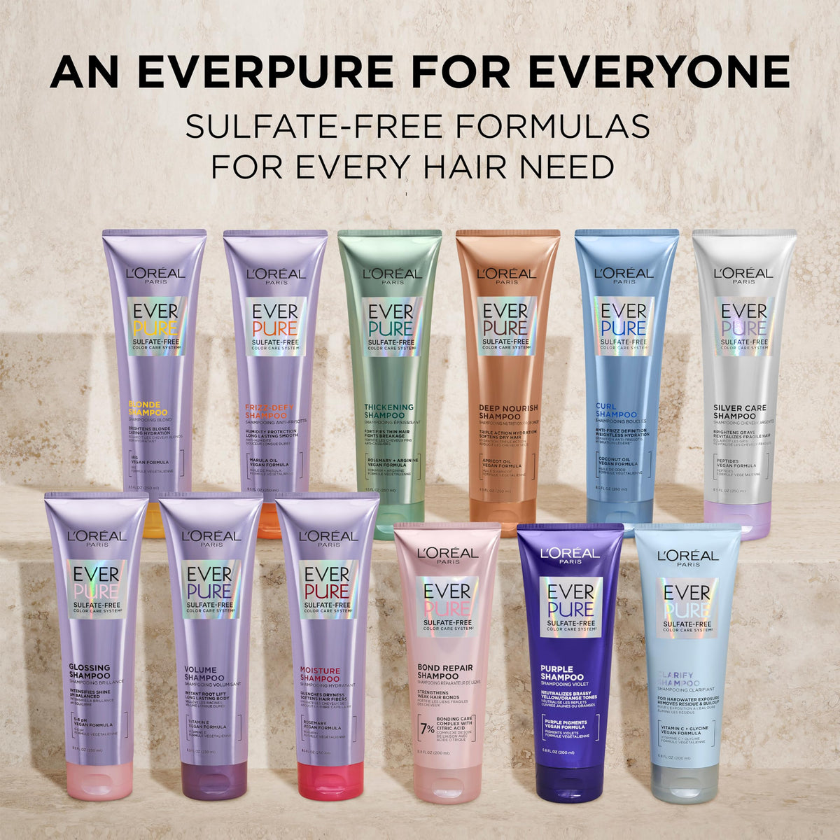 Sulfate Free Shampoo and Conditioner Set of 2 U836