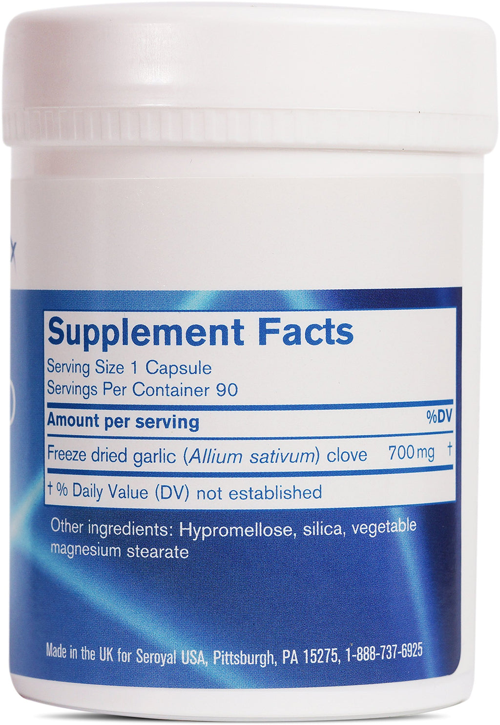 Garlic Freeze Dried 90 Capsules L3585
