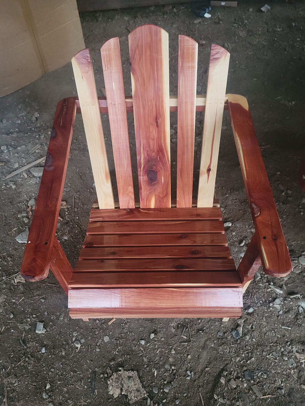 Cedar Chair with Clear Finish Z646